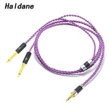 Haldane-Cable de actualización de auriculares HIFI, chapado en plata, para Meze 99 Classics Focal Elear T1P T5P t1 MDR-Z7 D600 D7100 2024 - compra barato