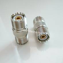 1Piece UHF SO-239 SO239 Female Jack To UHF SO-239 Female Double Straight RF Connector Adapter 2024 - buy cheap