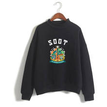 WAWNI Wilbur Soot Turtleneck Sweatshirts Print Cotton&Polyester Wtreetwear Sweatshirt Turtleneck Pullover Oversize Kawaii Tops 2024 - buy cheap