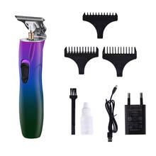 Rechargeable Hair Clipper Newly Design Cutting Machine for Men Hair Trimmer Cutting Machine  Professional Haircut 2024 - buy cheap