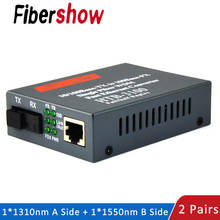 Media Converter HTB-3100 Fiber Optical Single Mode Single Fiber SC Port 20KM External Power Supply 10/100M 2 Pair 2024 - compre barato
