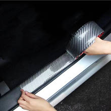 Car Stickers 5D Carbon Fiber Door Sill Protector for Nissan Qashqai X-trail Tiida Juke Note Almera Teana Primera Car Accessories 2024 - buy cheap
