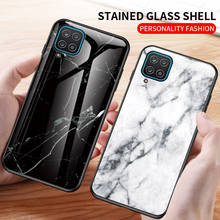 Luxury Marble Tempered Glass Phone Case TPU Protective Hard Cover for Samsung S7 S8 S9 S10 S20 FE S21 M11 M21 M31 M51 M30s M31s 2024 - buy cheap