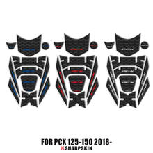 3D Fairing Gas Cap Tank Pad protection Sticker Decal for Honda PCX 125 150 PCX125 PCX150 2018 2019 2024 - buy cheap