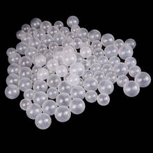 50pcs/lot Baby Safety Transparent White Plastic Pool Ocean Balls Funny Toys 2 Sizes Anti-Stress Air Balls Sports Play Pit Balls 2024 - buy cheap