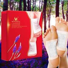 10pcs Lavender Detox Foot Patches Pads Nourishing Repair Foot Patch Improve Sleep Quality Slimming Patch Loss Weight Care 2024 - buy cheap