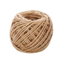 40m Natural Burlap Hessian Jute Twine Cord Hemp Rope Party Wedding Gift Wrapping Cords Thread DIY Scrapbooking Craft Decor 2024 - buy cheap
