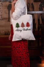 Веселая Рождественская сумка-тоут, женские холщовые сумки, повседневная тканевая сумка на плечо для девочек, Женская рождественская сумка-шоппер, праздничный подарок 2024 - купить недорого