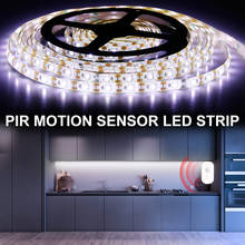 USB LED Lamp Motion Sensor Strip Light LED Kitchen Cabinet Light Tape 5V PIR LED Ribbon Waterproof Wireless Decoration Lighting 2024 - buy cheap