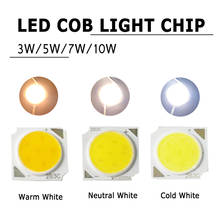 3W 5W 7W 10W Contas De Luz LEVOU Chip Rodada Atacado Quente/Neutro Branco Hight Power holofote DC 9-12V Branco Frio Super Brilhante