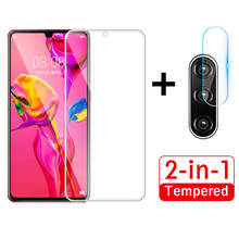 Película protetora de tela para câmera de celular, vidro temperado transparente alto e transparente para huawei p30 lite p20 lite pro p 30 20 2024 - compre barato