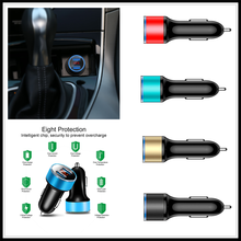 Car 3.1A LED USB Charger Digital Socket Lighter Power Adapter for Kia Sportage Sorento Sedona ProCeed Optima K900 Soul Forte5 2024 - buy cheap