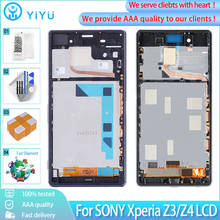 AAA Quality For SONY Xperia Z3 Z4 LCD Display Touch Screen Digitizer Assembly Replacement For SONY Xperia Z3 Plus Screen Display 2022 - buy cheap
