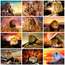 Evershine-pintura de diamantes 5D DIY, bordado de leones, punto de cruz, animales, mosaico cuadrado completo, Kit de manualidades, decoración del hogar 2024 - compra barato