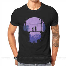 Camiseta minimalista The Last of Us para hombre, camisa clásica Grunge suelta de cuello redondo, Top de venta, Tops Harajuku 2024 - compra barato