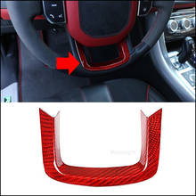 Wooeight ABS Red Car Steering Wheel Button Cover Frame Trim Cover Fit For Land Rover Range Rover Sport 2014 2015 2016 2017 2024 - buy cheap