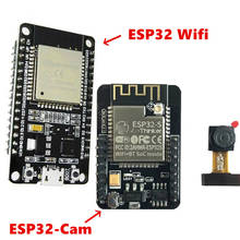 ESP32-CAM-módulo bluetooth com wi-fi, sem fio, placa de desenvolvimento, câmera dc 5v, nodemcu esp32, wi-fi 2024 - compre barato