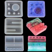 Resin Silicone Pen Molds for Resin Casting Pencil Holder Silicone Mold Epoxy Resin Mold DIY Handmade Mobile Phone Holder 2024 - buy cheap