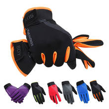 Cycling Bik Breathable Gloves Full Finger Touch Screen Gloves Autumn Mittens Anti-Slip Riding Fitness Glove Climbing Bike Gloves 2024 - buy cheap