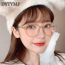 DYTYMJ 2020 Retro Round Glasses Frame Women Vintage Circle Glasses Women Eyeglasses Clear Lens Glasses Monturas De Lentes Mujer 2024 - buy cheap