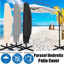 Waterproof Cloth Outdoor Banana Umbrella Cover Shade Garden Weatherproof Patio Cantilever Parasol Rain Cover Accessories 2024 - buy cheap