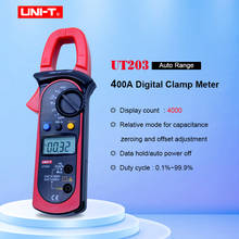 UNI-T UT203 Handheld Digital Clamp Multimeter Ohm DMM DC AC Current Voltmeter  Multimeter Tester Meter 2024 - buy cheap