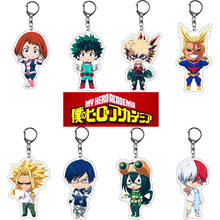 My Hero My Hero Academia Logo Keychains Pendants Magic School College Acrylic Keychain Cute Variety of Options Clear Pattern 2024 - buy cheap