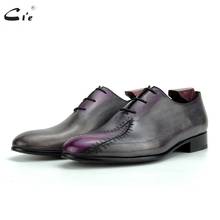 cie Leather Outsole Handmade Men Shoe Hand-painted Lightweight Breathable Lacing Oxford Blake Stitched Wedding Shoes Men OX807 2024 - buy cheap