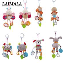 Baby Rattles Toy Stroller Bed Hanging Bell Toys Early Educational  Rattle Soft Plush Doll Gift With Teether 2024 - buy cheap