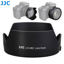JJC Flower Shape Bayonet Camera Reversible Lens Hood for Canon EF 50mm f/1.8 STM Lens Replaces Canon ES-68 Lens Shade Black 2024 - buy cheap