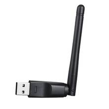 Tarjeta de red inalámbrica Ralink RT5370, adaptador LAN de antena WiFi, 150Mbps, 2,4G, USB, 2DBi, para PC y portátil 2024 - compra barato