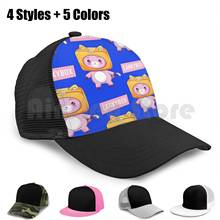 Lankybox Baseball Cap Adjustable Snapback Hats Hip Hop Lanky Box 2020 Coved19 Funny Funny Lankybox Lankybox Adopt Me Lankybox 2024 - buy cheap