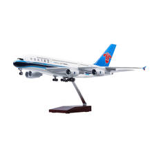 JASON TUTU 46cm China Southern Airlines Airbus A380 Plane Model Airplane Model Aircraft Diecast Resin 1:160 Scale Planes Model 2024 - buy cheap