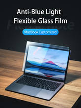 KPAN анти-синий ноутбук Гибкая стеклянная пленка MacBook Pro 15 дюймов защита экрана модель A1707 A1990 с сенсорной панелью 2024 - купить недорого