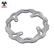 Motorcycle Silver Rear Brake Disc Rotors For Kawasaki KX125 KX250 KX250F KX450F KLX450R KX 125 250 250F 450F KLX 450R 2024 - buy cheap