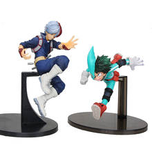 Figuras de acción de My Hero Academia, Midoriya, Izuku, Bakugou, Katsuki, Todoroki, Shouto, PVC, modelo de Juguetes 2024 - compra barato