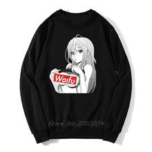 Japanese Anime Waifu Sex hoodie Sexy Ahegao Graphic Print Men Unisex Pullover Hoodies Sweatshirt Harajuku Streetwear 2024 - buy cheap