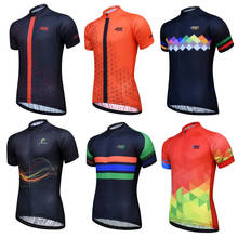 Cycling Jersey Men Short Sleeve Mountain Bike Jersey Quick-Dry Racing MTB Bicycle Clothes  Breathale Cycling Clothing Wear 2024 - buy cheap