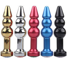 Metal Anal Beads Butt Plug G Spot Anus Dilator Stimulator Anal Plug Masturbation Adult Sex Toys For Men Woman Ass Plug Erotic 2024 - buy cheap