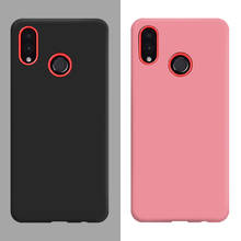 For Huawei P20 Lite Case Soft Silicone Protective Shell Phone Back Cover Case For Huawei Nova 3E Coque Funda 2024 - buy cheap