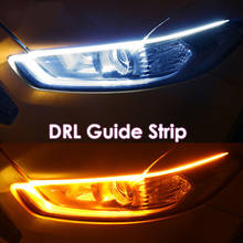 Tira de luces LED para coche, luz de circulación diurna, impermeable, para Mk5, Vectra C, Opel, Vivaro, Citroen, C4, Toyota, Yaris, Camper Van, 2 unidades 2024 - compra barato