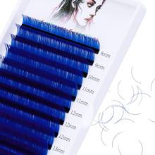 Colored Normal Eyelash Extension For Professionals Faux Mink Lashes 16 Rows Individual Soft Fake Eyelashes for Makeup Supplies 2024 - buy cheap