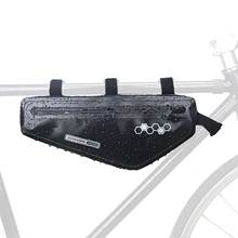 Bolsa de quadro de bicicleta triangular, à prova d'água, para a parte superior do quadro de bicicleta, para mountain bike, bicicletas de estrada 2024 - compre barato