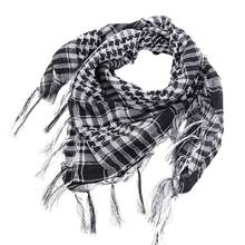 Унисекс шарфы Новая мода для женщин и мужчин арабский шемаг Keffiyeh палестинский Шарф Шаль Обертывание новый весенний клетчатый шарф для женщин 2024 - купить недорого