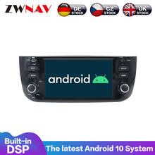 Radio Estéreo con GPS para coche, Radio con pantalla IPS, Android 10, 4 + 64G, DSP, Carplay, para FIAT Punto 2009-2013-2014-2015 2024 - compra barato