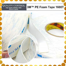 3Meters/Roll 3M Strong Mounting Tape Double Sided Sticker Foam Pad Adhesive Tape White Thickness 1mm 10mm 12mm 15mm 20mm 30mm 2024 - buy cheap