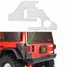 AXIAL SCX10 III AXI03007 JEEP rear anti-skid plate, tail lamp large surround 2024 - buy cheap