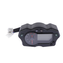 Velocímetro digital lcd para motocicleta, odômetro, tacômetro, calibre gauge, instrumento 2024 - compre barato
