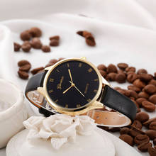Повседневные часы для женщин кожаный ремешок модные Роскошные наручные часы женские кварцевые часы, Женева часы подарок reloj mujer relogio feminino 2024 - купить недорого