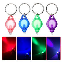 LED Flashlight Torch 1 Set / 5pcs  Finger Keychain Light Blue/Green/Red/Purple Lamp Dark Areas Camping Hunting Hiking Gift Games 2024 - buy cheap